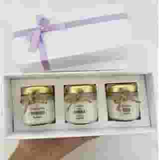 Kit 3 Mini Velas Aromáticas Melhores Amigas - Presente Criativo Amigos Amizade
