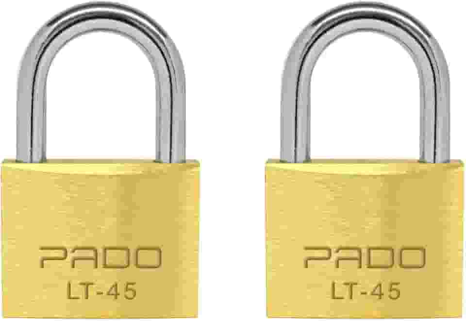 Kit 2 Cadeados Pado 45mm Para Portão Mesma Chave