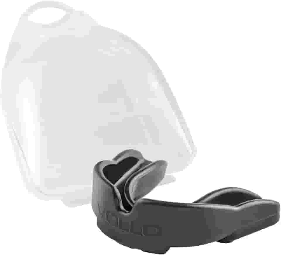Protetor Bucal com Estojo - Preto, Vollo Sports