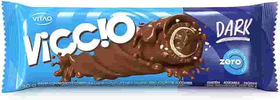 VICCIO ROLL ZERO CHOCOLATE AMARGO 30G
