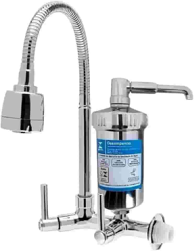 Torneira Filtro Parede Base de Abs Cano Gourmet