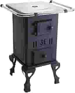 Fogão a Lenha 3e Fogões, Ferro Fundido Nº 00, Preto