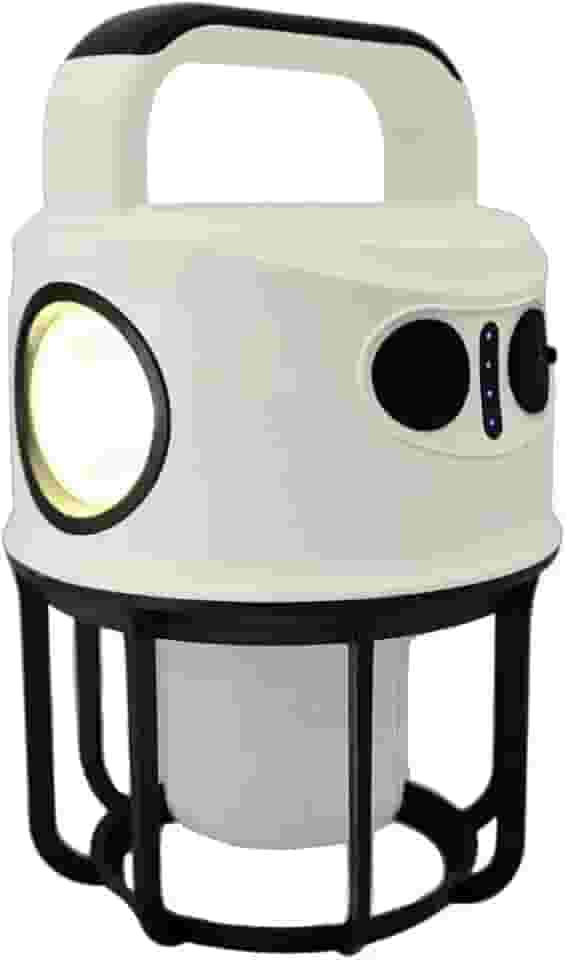 Lampião Luminária Led e Lanterna de Mão Recarregável USB Bateria Camping Aventura Manutenção 2 em 1