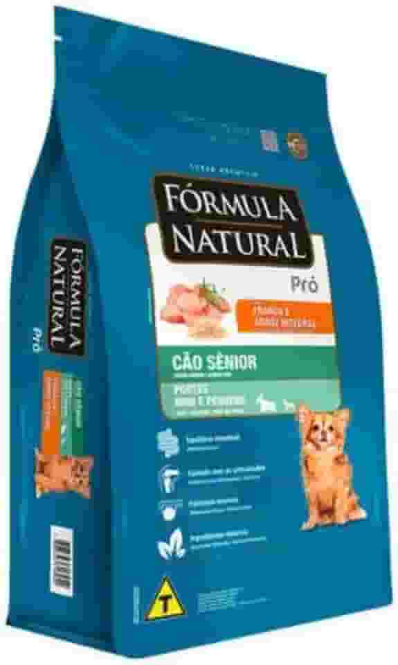 Ração Fórmula Natural Cães Sênior Idoso Mini Pequeno 10,1kg