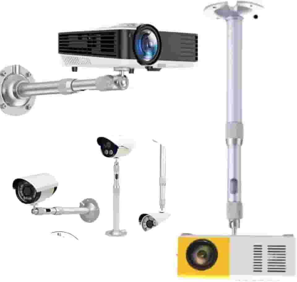 Suporte De Projetor Ajustável Com Extensor Teto/Parede 20 a 40 cm