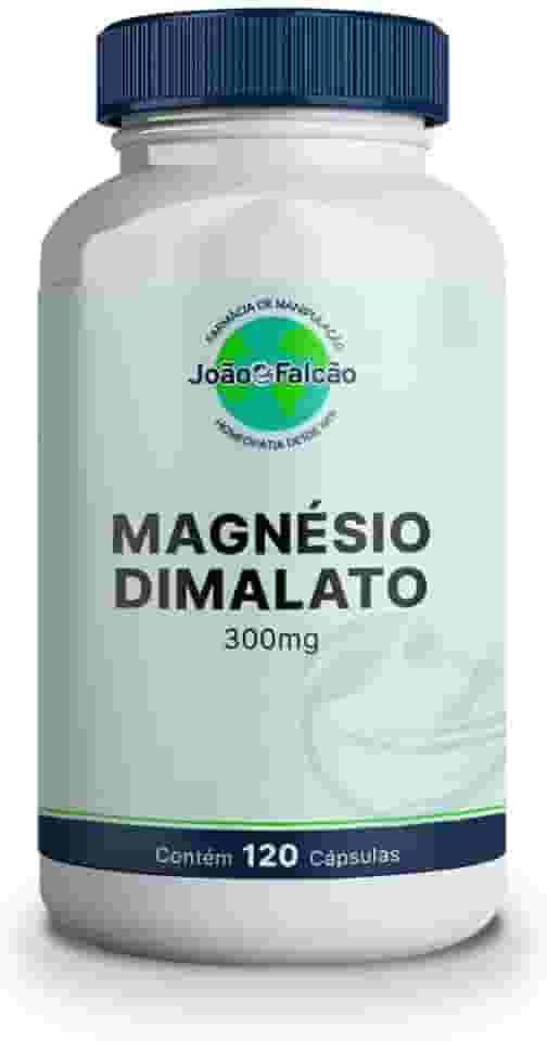 Suplemento Magnésio Dimalato 300Mg - 120 Cápsulas