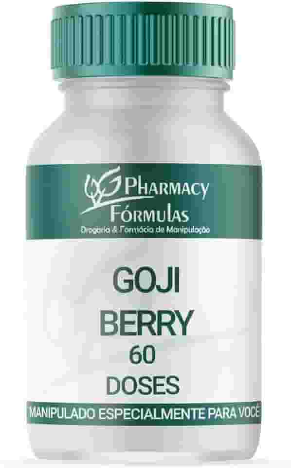 Goji Berry 500mg | 60 Cápsulas | Pharmacy & Formulas