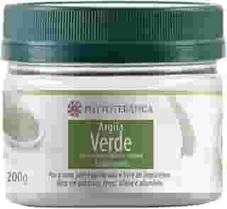 PHYTOTERAPICA- Argila Verde -Aromaterapia -Máscara facial e corporal - Para uma pele equilibrada e livre de impurezas, indicada para cuidados com a pele e cabelos, ajuda a controlar a oleosidade -200g