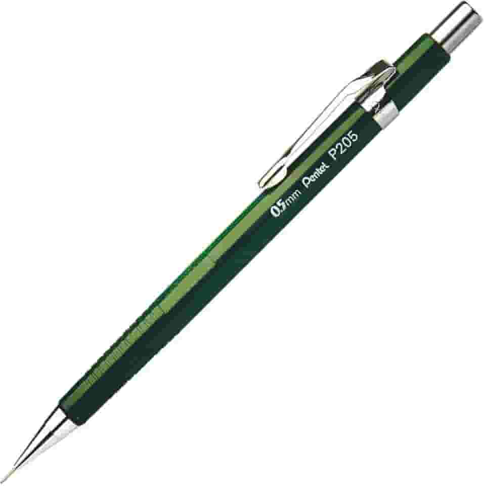 Lapiseira Sharp P200 Pentel 0.5mm Verde