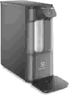 Purificador de Água Gelada Fria e Natural Elétrico Compacto Eletronico placa Electrolux Filtro refil 6 meses ou 3000l Painel Touch Bivolt Grafite PE12G