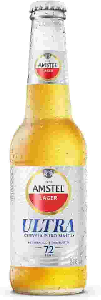 Amstel Ultra Cerveja Puro Malte, Long Neck 275ml