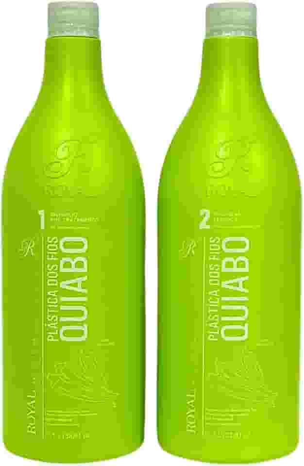 Selagem Térmica Plástica dos Fios Quiabo, Alisamento 100% 2x1 Litro