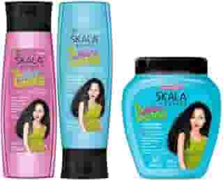 Kit Skala Mais Cachos : Shampoo e Condicionador + Mascara de Tratamento 1 Kg