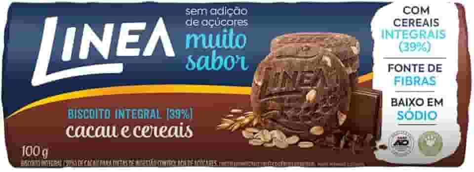 LINEA BISCOITO INTEG CACAU E CEREAIS 120G