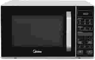 Forno Micro-ondas 35L Branco e Preto Midea 127V MXSA35P1