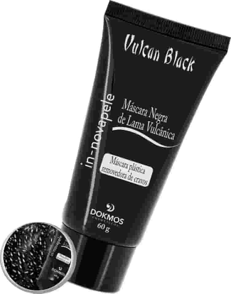 Máscara Removedora de Cravos Vulcan Black 60g - Dokmos