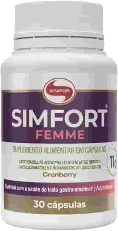 Simfort Femme Cranberry E Zinco Vitafor 30 Caps