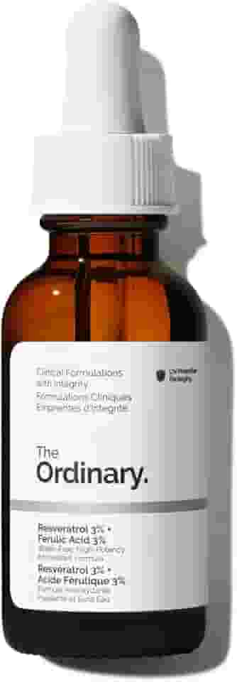 The Ordinary Resveratrol 3% + Ferulic Acid 3% 30ml Ácido Ferúlico Importado