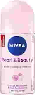 NIVEA Desodorante Roll-on Pearl & Beauty 50ml - Proteção por 72h para axilas mais suaves e macias