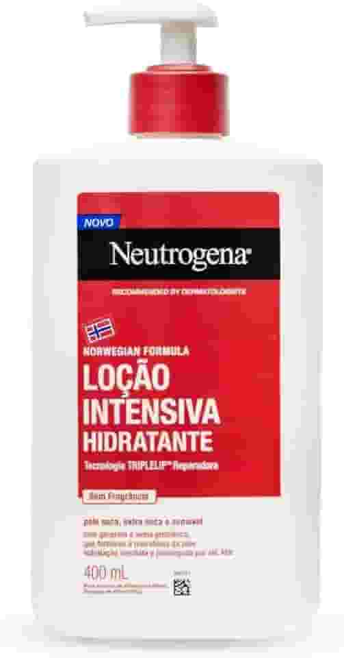 Neutrogena Hidratante Corporal Intensivo Norwegian, Sem Fragrância, 400ml