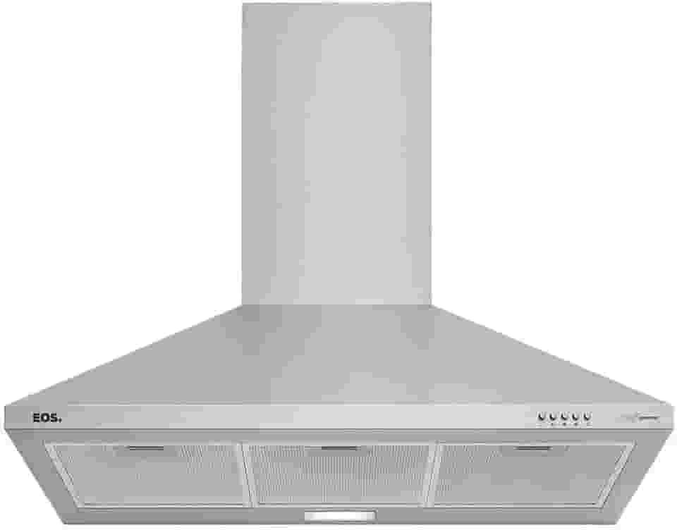 Coifa e Depurador de Parede Piramidal Eos 90cm Cheff Gourmet Inox Eco91ppi 110v