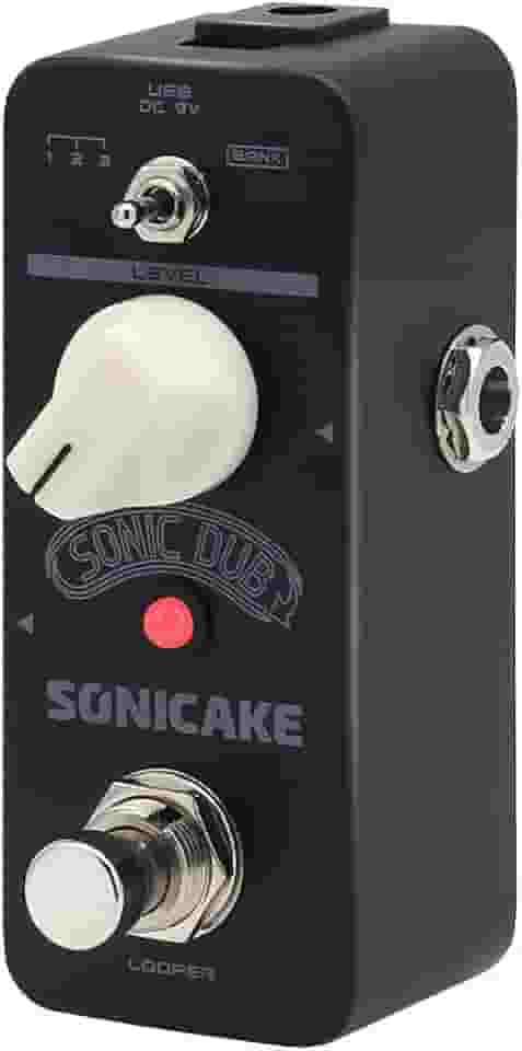 SONICAKE Pedal De Efeitos Para Guitarra Looper Sonic Dub Estação Loop Armazenável Gravação Looping Baixo