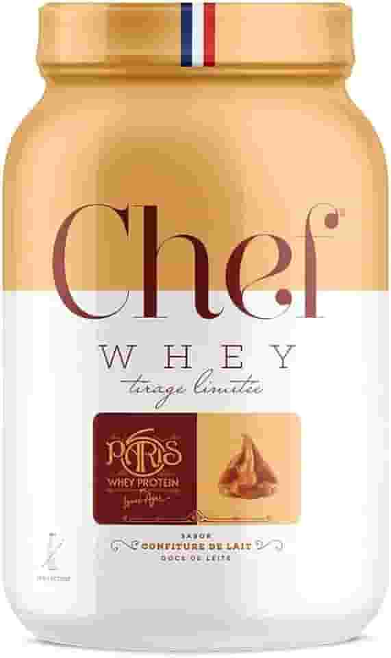 Whey Protein Gourmet Paris 6 800g Sem Lactose - Chef Whey (800g, Doce de Leite)