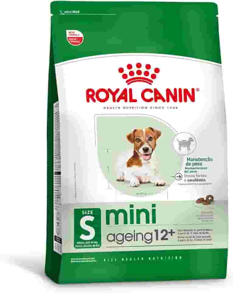 ROYAL CANIN Ração Royal Canin Mini Ageing Cães Sênior +12 Anos 1Kg Royal Canin Idosos - Sabor Outro