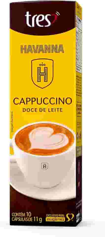 Capsula de Cappuccino Doce De Leite TRES 3 Corações 10 unid