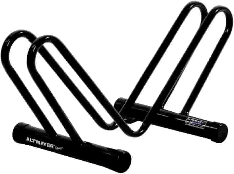 Suporte Bicicletário de Chão Tipo ´v´ Preto Al-114 - Altmayer