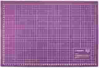 Base De Corte Dupla Face 27x42 A3 Lilás Roxo Patchwork Artesanato Scrapbook Lanmax