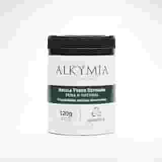Alkymia Di Grandha Argila Refinada e Pura 120g Propriedades Naturais Preservadas Terapias Complementares (Argila Verde Refinada - 120g)