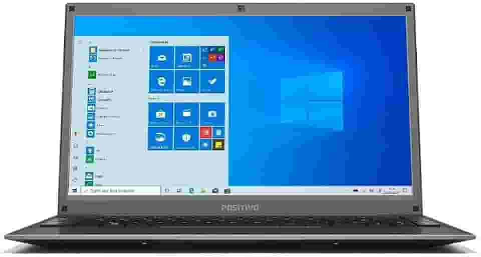 Notebook Positivo Motion C4500Di 4GB 500GB Tela 14.1' HD Linux - Cinza Escuro