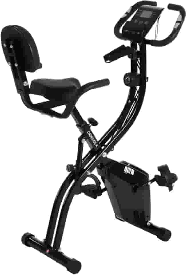Bicicleta Ergométrica Vertical Dobrável Cadence X Compacta Silenciosa Residencial - Odin Fit