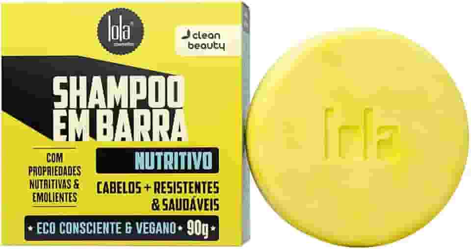 Shampoo em Barra Nutritivo 90g , Lola Cosmetics