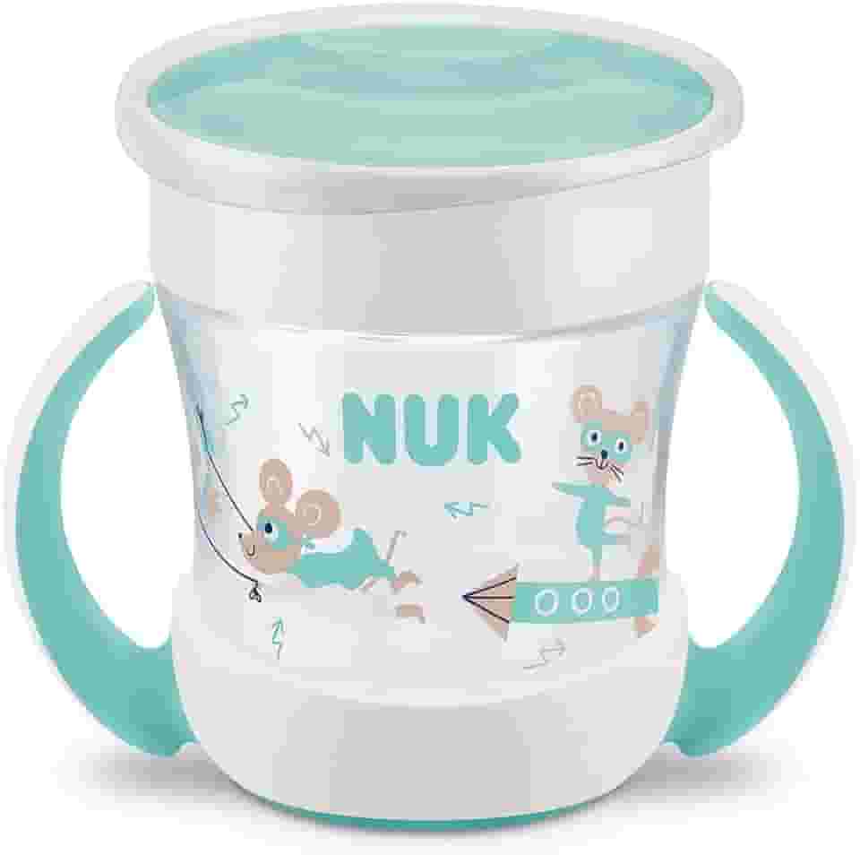 NUK Copo Mini Magic Cup 360º Com Alça Evolution 160Ml– Neutral Branco