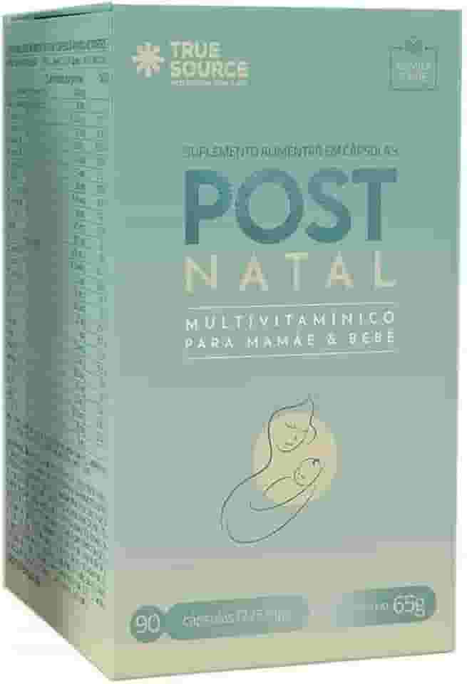 True Source Multivitamínico Post Natal (90 Caps) Único