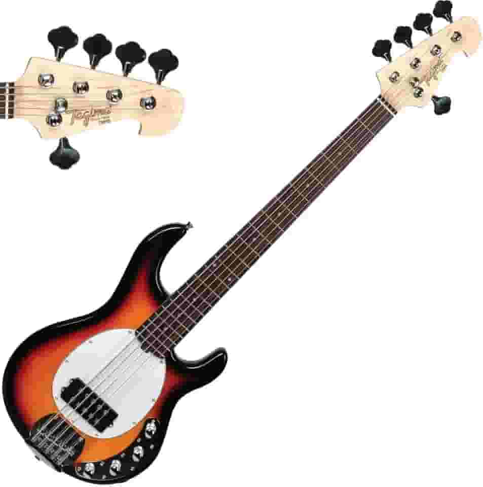 Contra-baixo ativo 5 cordas Sunburst TBM-5 Classic Series Tagima