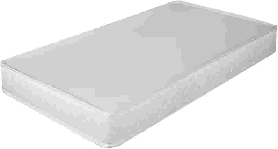 Colchão Solteiro Espuma D20 188x88x12cm – Confortável, Antialérgico e Atóxico | Ideal para Camas de Solteiro, Crianças e Convidados Cor Branco