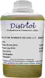 Distriol Óleo Vegetal Semente De Uva 1 Lt. O Melhor Para Vc
