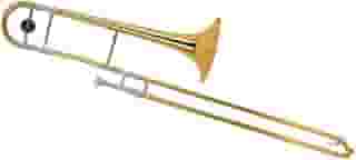 Trombone de Vara TB 200V Laqueado Dourado com Case New York