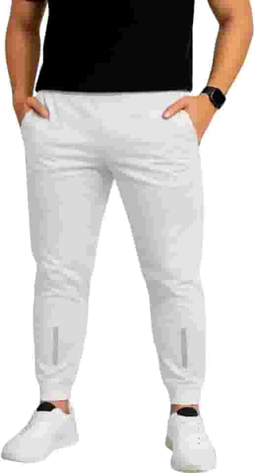 Calças Masculina Jogger Para Academia Treino de Lycra Com Costura Reforçada Com Ziper nos Bolsos Calça Chimpa