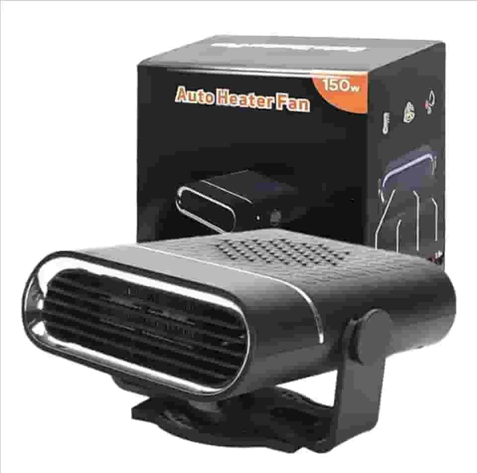 12v car defogging and defrosting heater, car heaters for vehicle, dual cooling and heating, rapid heating, suitable for car, RV, SUV front windshield hot air heater vehicle warm air blower