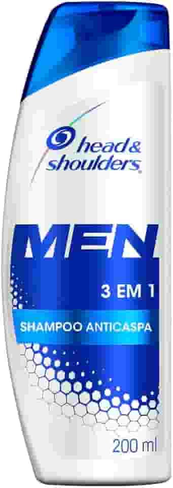 Head & shoulders Head & Shoulders - Shampoo Anticaspa Masculino 3 Em 1 Protege Contra A Caspa Shampoo Masculino Hidratante 200 Ml​​