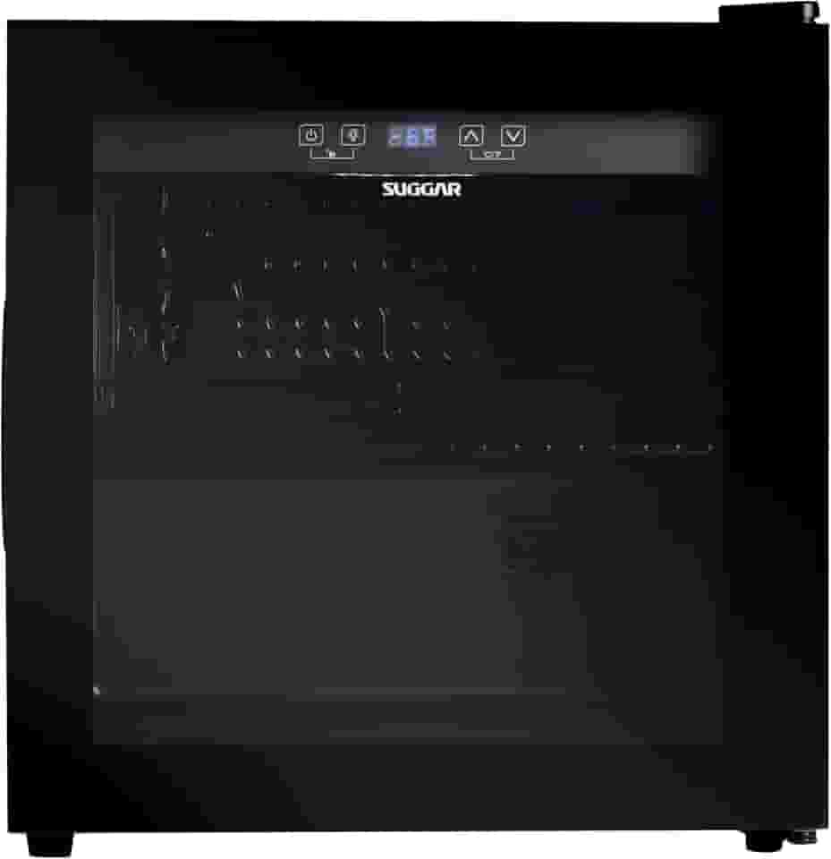 Cervejeira Suggar 48L 220V Preta com Porta de Vidro