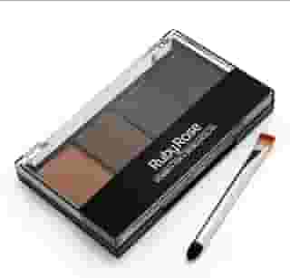 Paleta de Sombra para Sobrancelha 4 Cores Corrige Preenche e Define