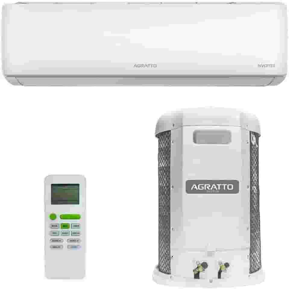 Ar Condicionado Split Inverter 9000 Btus Frio Liv Top Agratto 220V