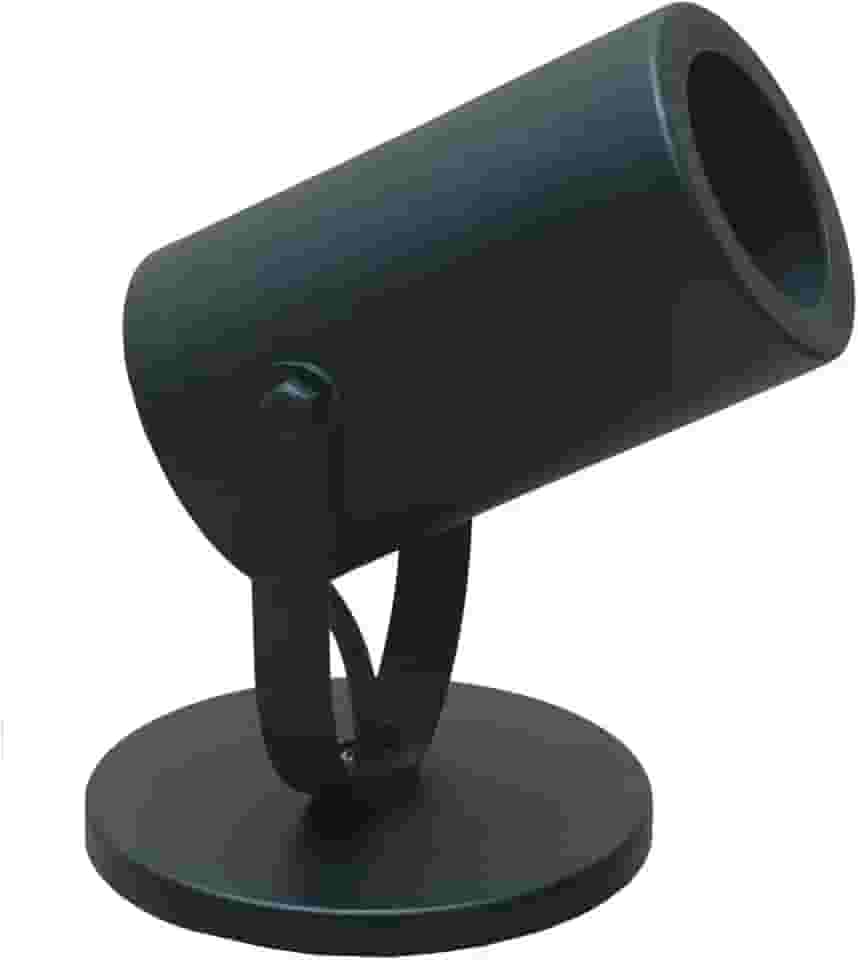 Spot Direcionável Cila Preto - Plafon Sobrepor para Lâmpada PAR20 ou Bulbo LED, para Ambientes Internos