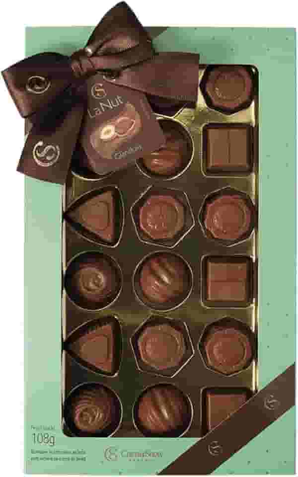 Caixa de bombons LaNut 108g Cacau Show