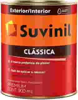 Tinta Suvinil para parede latex PVA classica 0,9L - Branco neve - 53362452